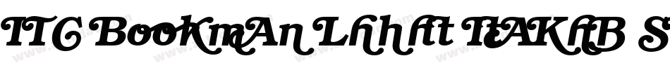 ITC Bookman Light Italic SWA字体转换 ITC Bookman Light Italic SWA字体转换